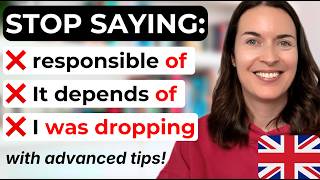3 VERY common English grammar mistakes (prepositions, past tenses)