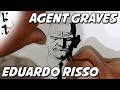 Eduardo Risso drawing Agent Graves from 100 Bullets