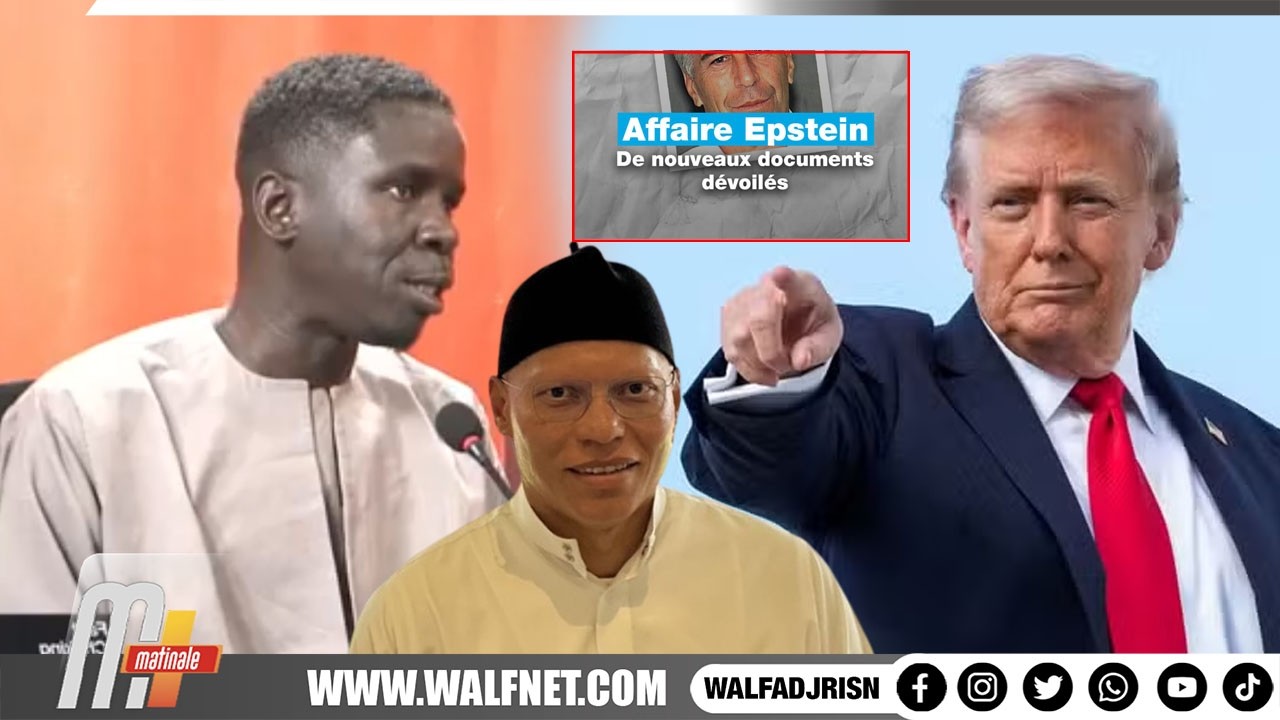 Affaire Epstein, sese, implication Trump, influence sur la libération de Karim Wade:révélation Ayoba