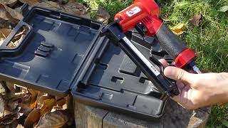 Распаковка скобозабиватель Intertool из Rozetka