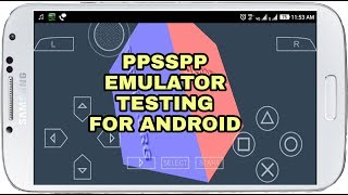 PPSSPP EMULATOR TESTING FOR ANDROID | CUBE TEST PROGRAM | ANDROID PUR screenshot 5