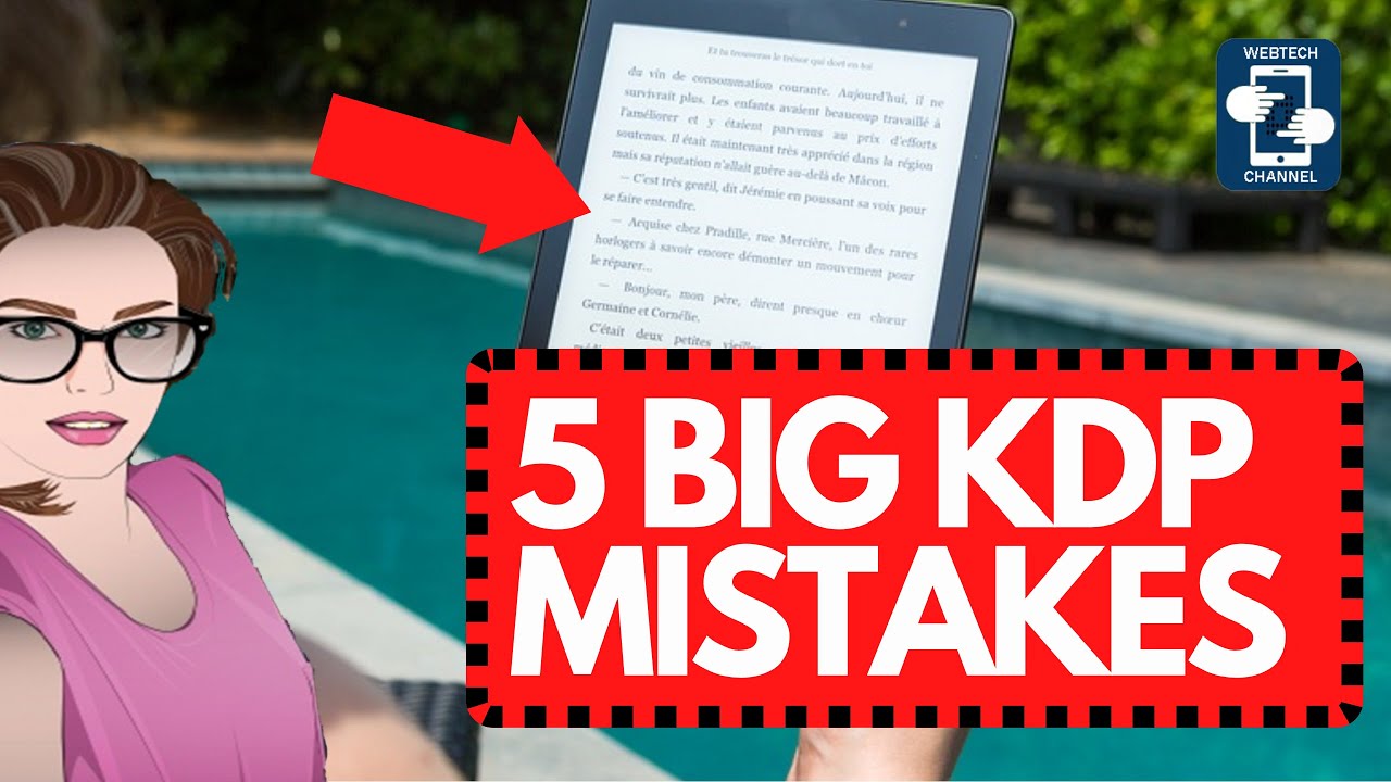👉🔴 5 GREAT AMAZON KDP MISTAKES THAT YOU SHOULD AVOID [TUTORIAL]