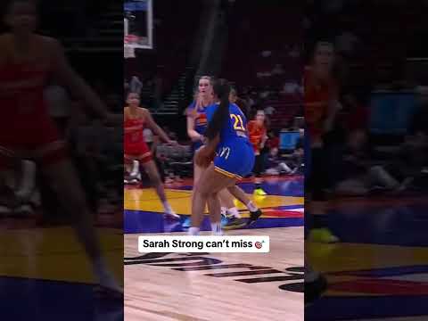 Sarah Strong can’t miss 🔥