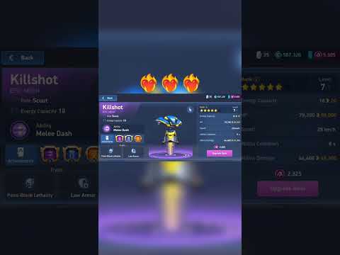 KILLSHOT Upgrade to six ⭐ #mecharena #gameplay #shorts