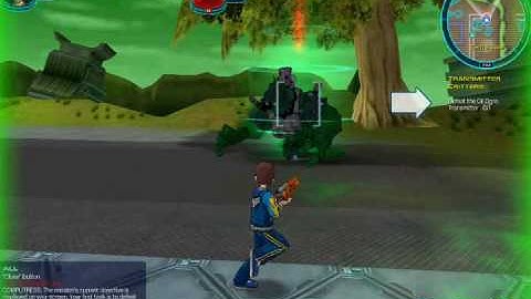 Fusionfall opening tutorial part 1