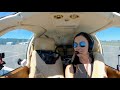 Flight in the Baron 58TC to Heaven's Landing from Antiquers -  Part 1