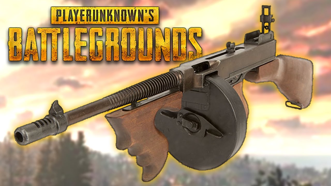 BATTLEGROUNDS A TOMMY GUN É MUITO FORTE