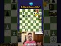 Only a genius finds this Queen why move #chess #shorts #puzzle