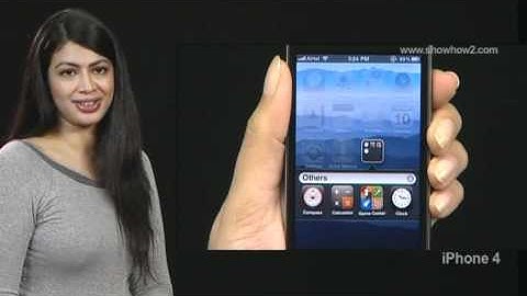 Iphone 4 - How to Remove Folder from Home Screen