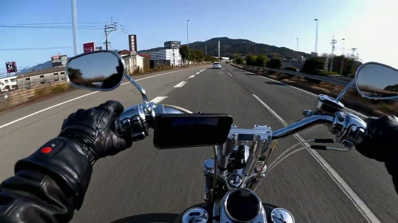 Harley FXDL Highway Ride at Legal Speed | Raw Engine Sound Only
