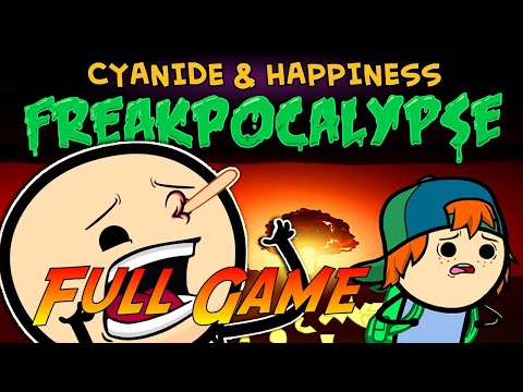 Cyanide & Happiness - Freakpocalypse | Complete Gameplay Walkthrough - Full Game | No Commentary