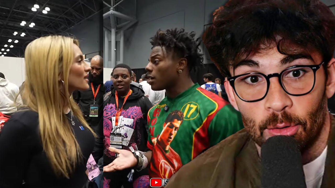 IShowSpeed ​​закрывает трансляцию сиониста | Реакция Хасанаби