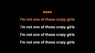 (One of Those) Crazy Girls-Paramore Karaoke