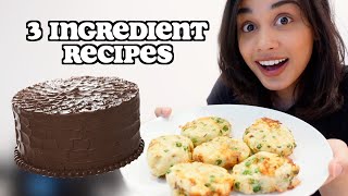 i tested out 3 ingredient recipes *do they work??*