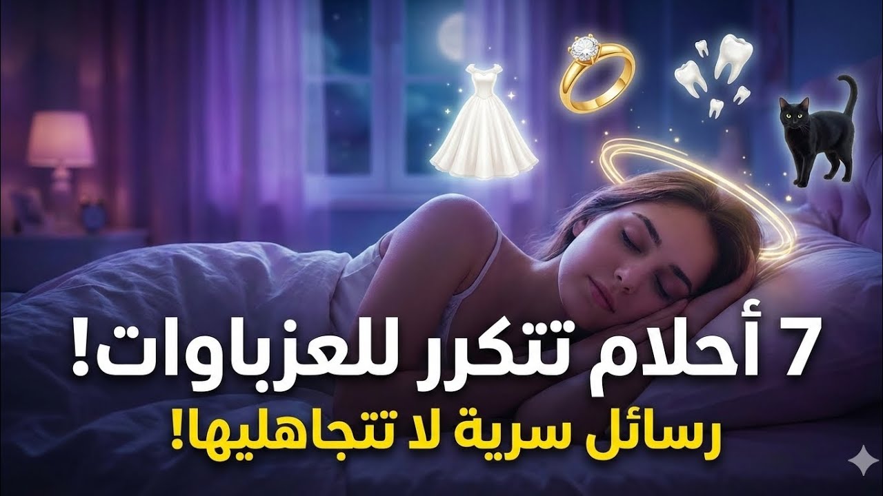  7 أحلام تراود كل فتاة عازبة.. إذا رأيتِ الرقم 5 فاستعدي لمفاجأة!#تفسير الأحلام #trending