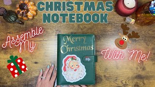 CHRISTMAS NOTEBOOK ASSEMBLY | CHRISTMAS PLANNER | HOLIDAY PLANNER | PLANNERS | 2023 | SET UP