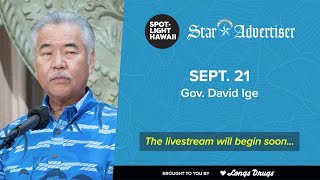 Gov. David Ige joins Spotlight Hawaii to talk about Aloha Stadium