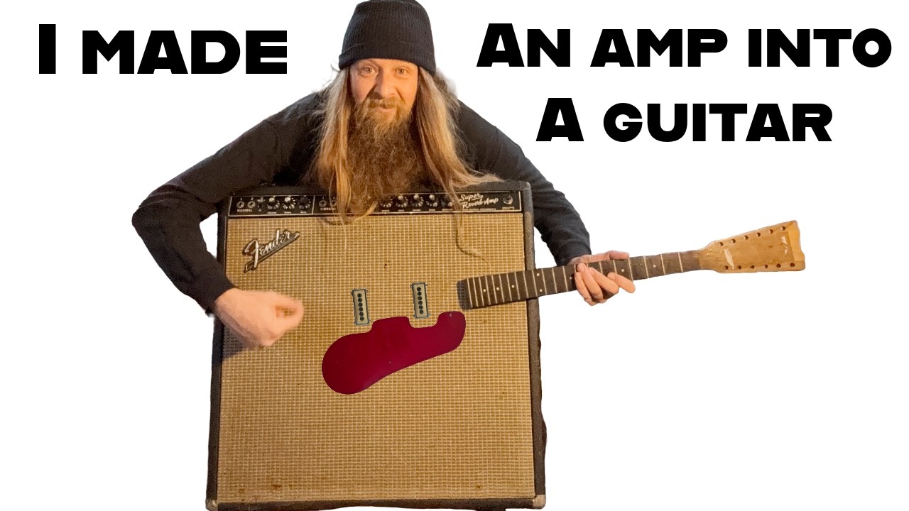 Это звучит безумно👀 Я превратил усилитель в гитару (с помощью лазера) с участием: Creality Falcon...