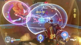 Overwatch Season 4 - Golden Weapon Arctic Zarya Gameplay | Grandmaster