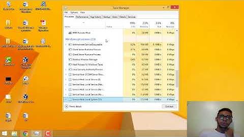 Administración de procesos por GUI en Windows