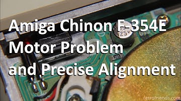 Amiga 2000 Chinon F-354E Floppy Drive Fix