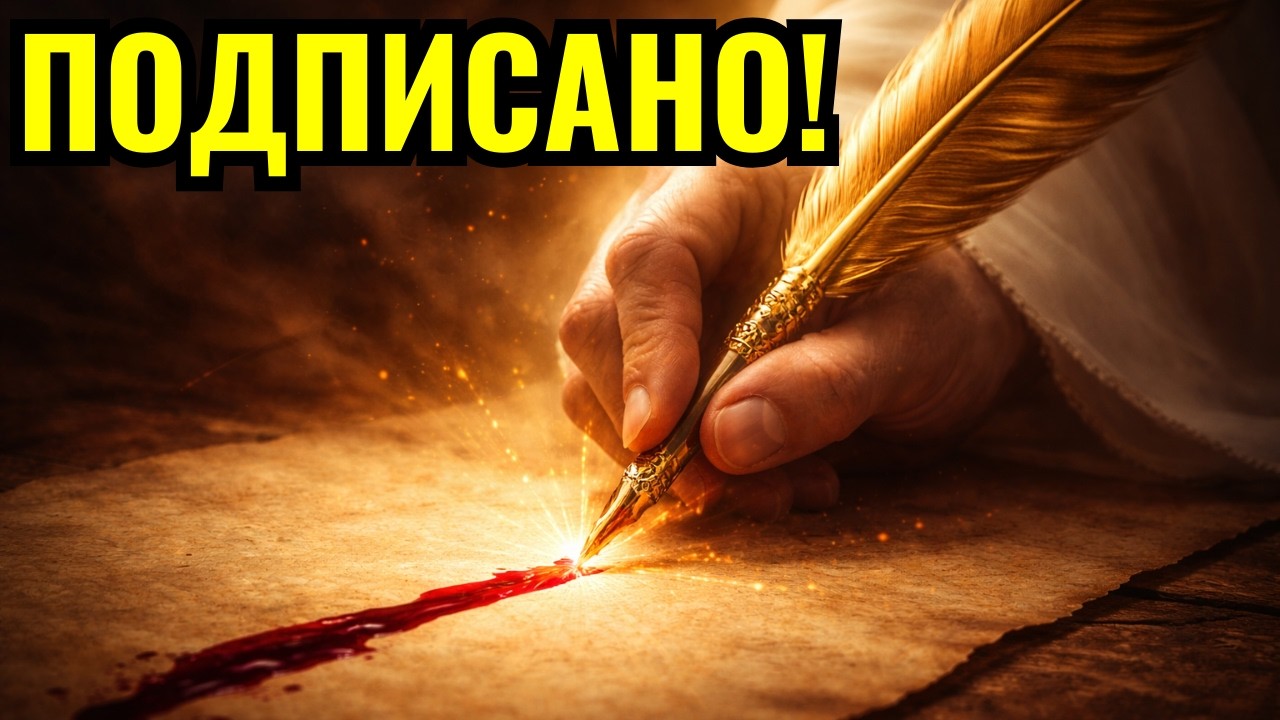 ПОДПИСАНО! Бог сложи край на твоята борба ДНЕС!