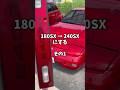 【激変】180SXを北米の240SX仕様にする #usdm #車好き
