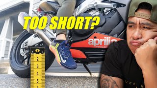 Short Rider Tips from a Short Sportbike Rider