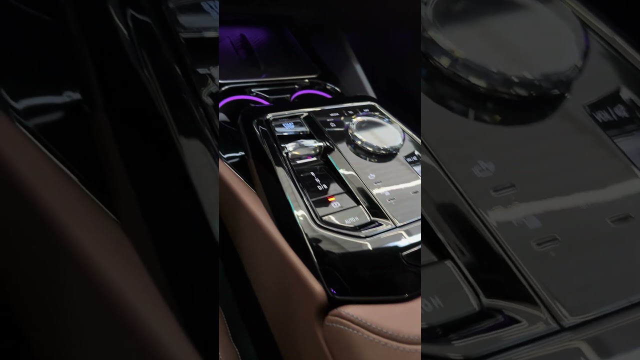BMW i5 proteção interna e película de proteção e conforto térmico para teto panorâmico