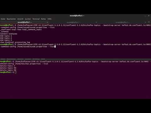 Demo: RBAC and Secret Protection in Confluent Platform (German)