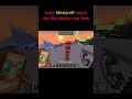 every minecraft player did this. #minecraft #gaming
