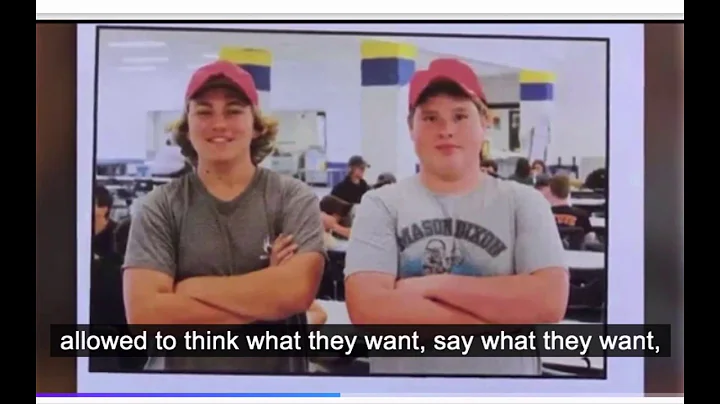First Amendment Supplement   Student's Trump Hat Blurred in Yearbook