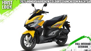 2025 Honda Vario 160 With New Colours Launched In Malaysia - Price From RM10,198