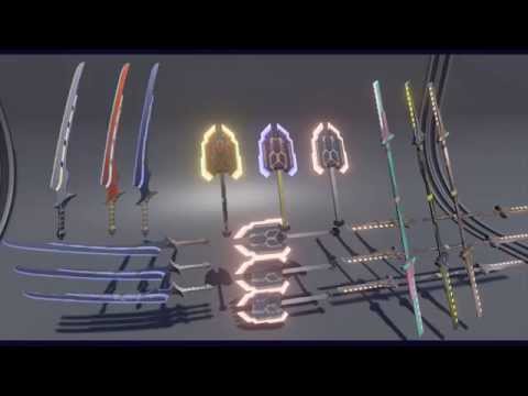 Scifi Melee Weapons