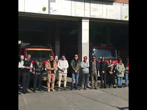 به مناسبت حادثه پلاسکو در کنار ایثار گران آتش نشان