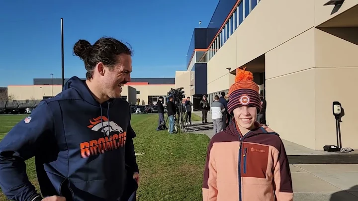 Denver Broncos Junior Reporter Adlyn Even Intervie...