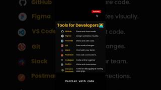 💻 9 Essential Tools for Developers | Tools Every Programmer Should Know🚀🔥#DeveloperTools#CodingTools