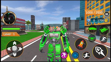 Train Robot Car Game 3D - Android Gameplay