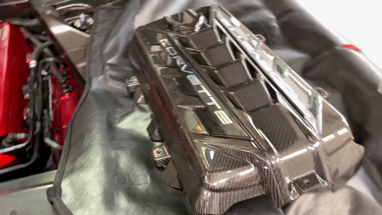 RPM Corvette Carbon Fiber Engine Cover