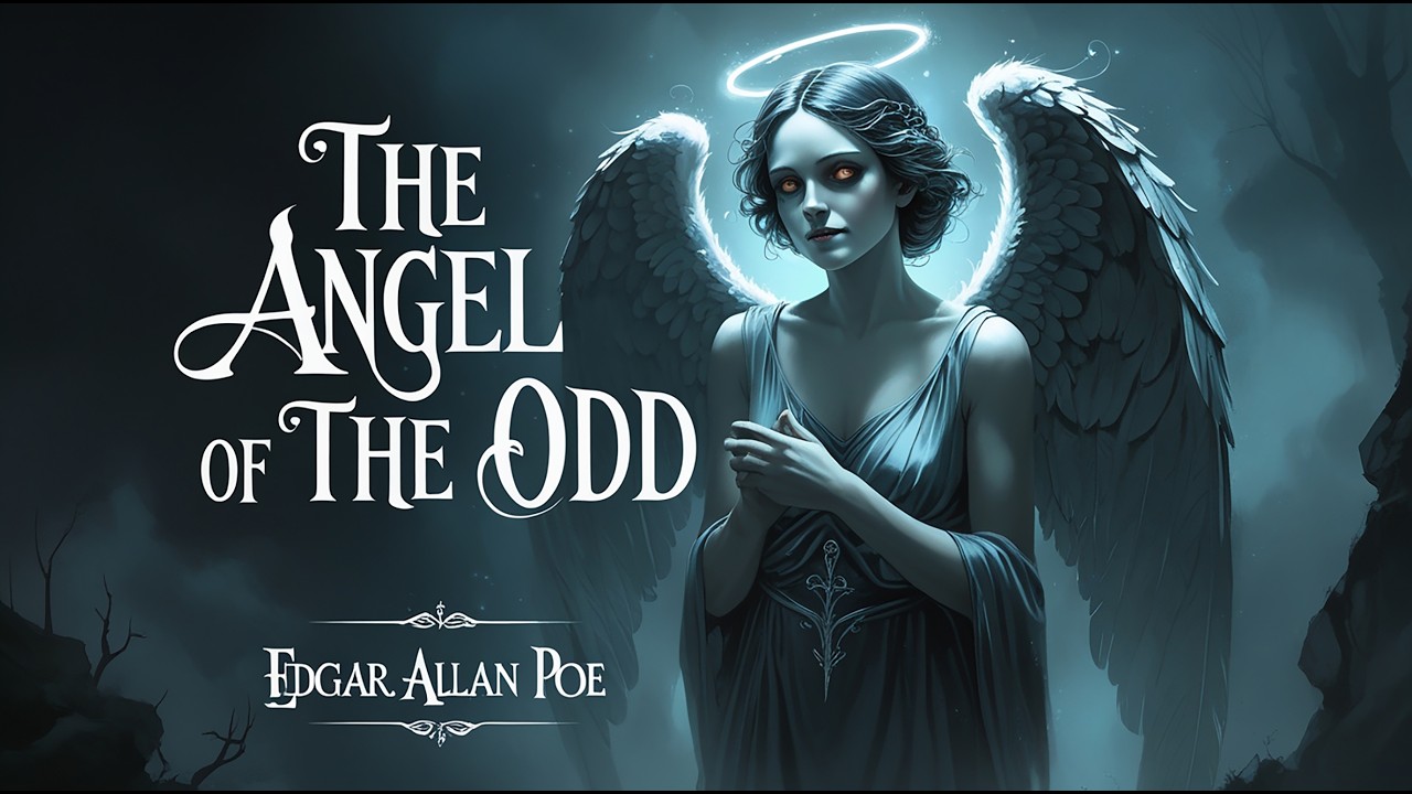 😇🍷 THE ANGEL OF THE ODD by Edgar Allan Poe | Audiobook | Mishaps, Humor & Supernatural Visitor 🎭✨