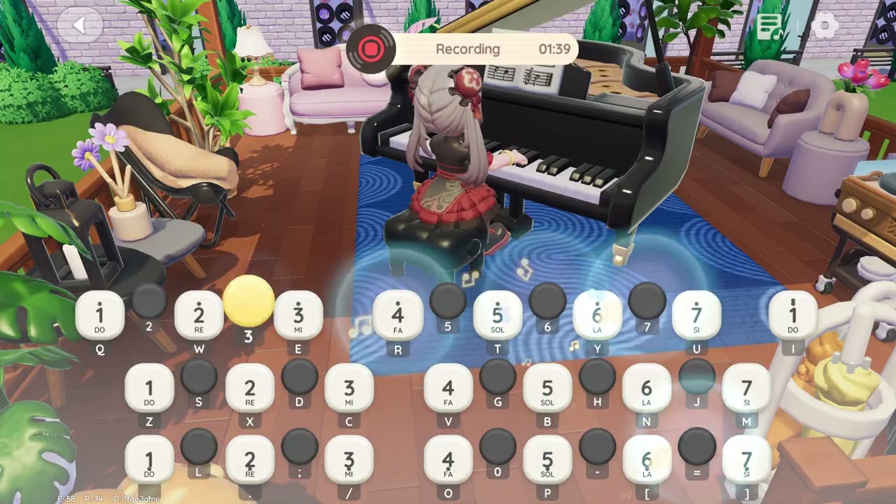 Misty Memory (Arknights) | Heartopia Piano