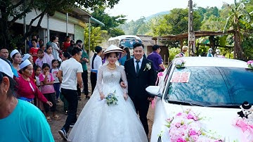 Đám cưới dân tộc Mường Hoà Bình: Tuấn Lộc - Thu Hằng, đám cưới to nhất làng