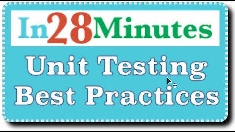 JUnit Tutorial 4 - Standards and Best Practices