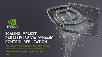 PPoPP 2021 - Scaling Implicit Parallelism via Dynamic Control Replication