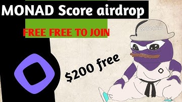 Monad score Depin Mining Airdrop Monad Testnet free to join  and earn $200 FREE