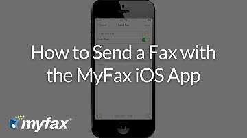 How to Send a Fax with the MyFax iOS App