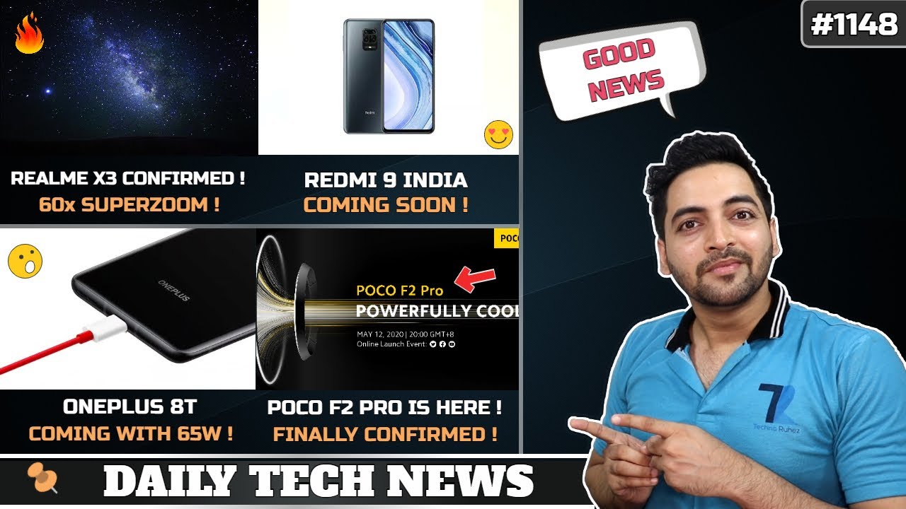 Realme X3 India Launch Official,Redmi 9 India Launch,Redmi K30 5G SD 768g,Oneplus 8T Launch,IQOO Z1
