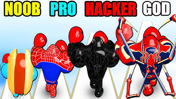 NOOB vs PRO vs HACKER vs GOD Punchy Race