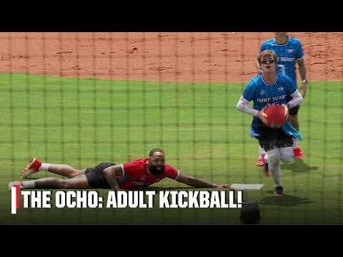 Adult Kickball: Red Reign vs. Blue Steel 🔥👀 | ESPN8: The Ocho