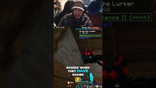 Minecraft Player Fights Cave Spider Boss &amp; Mines Iron! #shorts